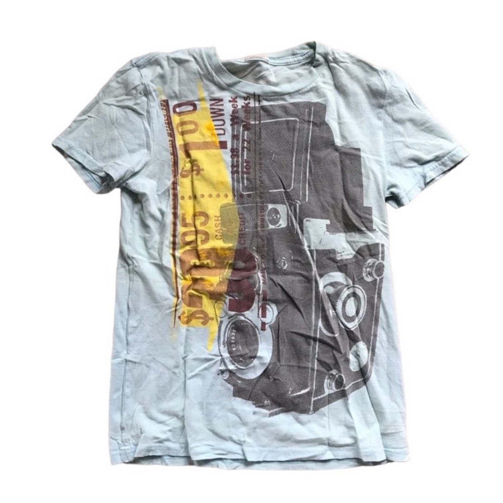 American Eagle Vintage Camera Tee
